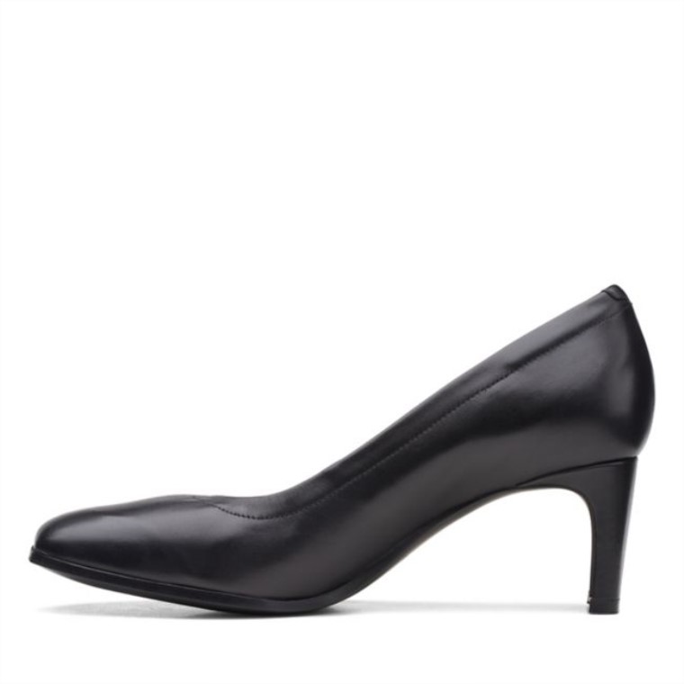 Cuero Negro Seren 55 Cuero Negro Suave Clarks