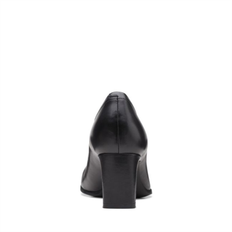 Cuero Negro Seren 55 Cuero Negro Suave Clarks