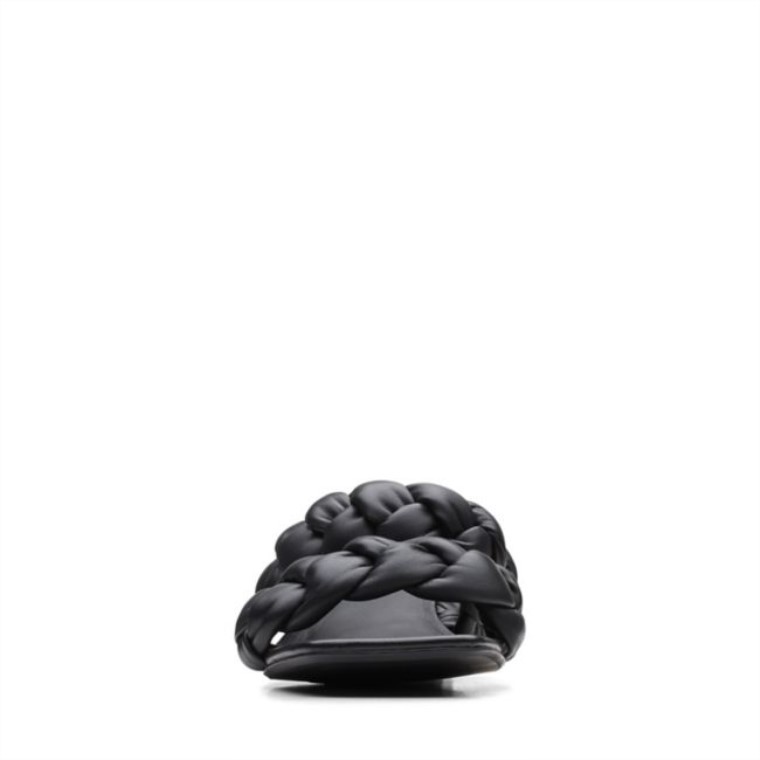 Cuero Negro Seren25 Trenza Cuero Negro Clarks