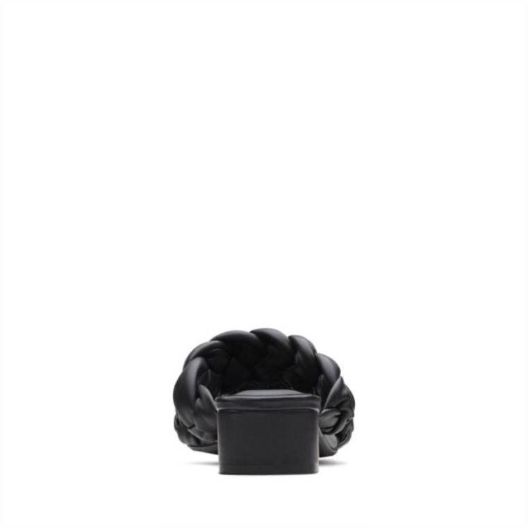 Cuero Negro Seren25 Trenza Cuero Negro Clarks