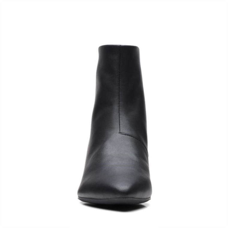 Botín Teresa De Piel Negra Clarks De Piel Negra