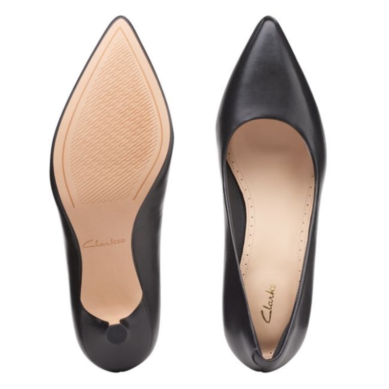 Cuero Negro Violeta 55 Rae Cuero Negro Clarks