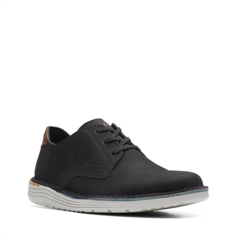 Nubuck Negro Clarks B Runo Bajo Nubuck Negro