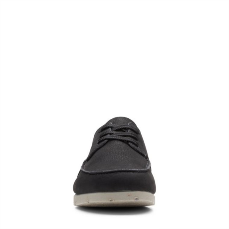 Nubuck Negro Clarks Shacre Lite Bajo Nubuck Negro