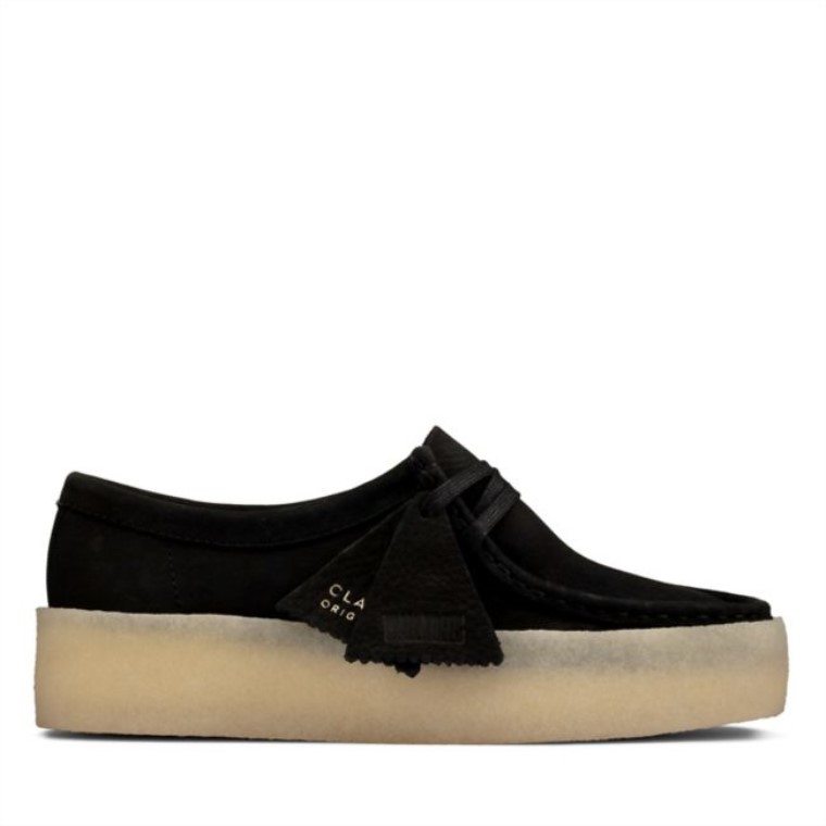 Nobuk Negro Taza Clarks Wallabee Nobuk Negro