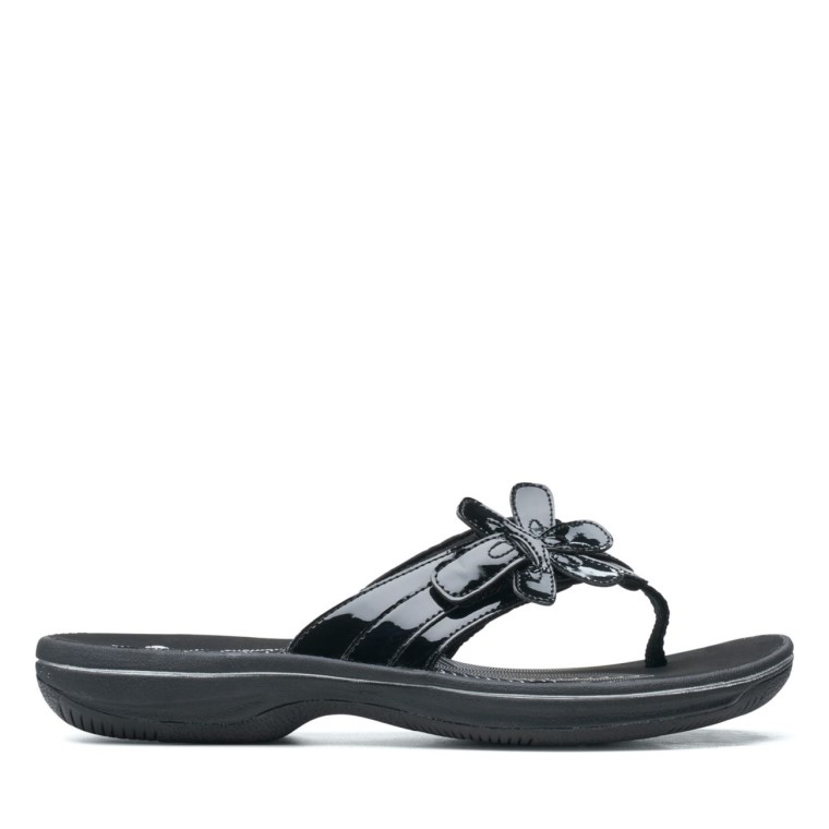 Charol Negro Brinkley Flora Charol Negro Clarks