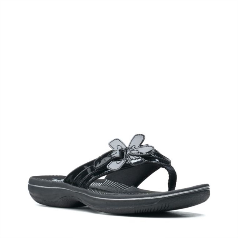 Charol Negro Brinkley Flora Charol Negro Clarks