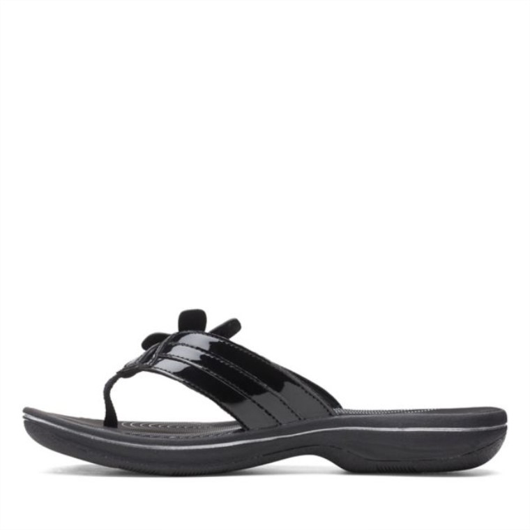Charol Negro Brinkley Flora Charol Negro Clarks