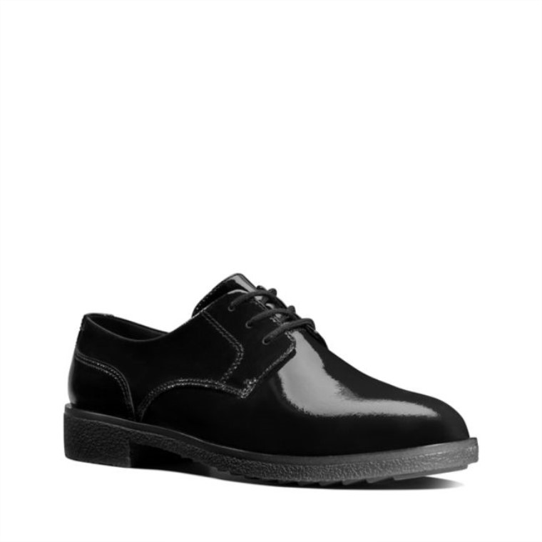 Charol Negro Clarks Griff Lane Charol Negro