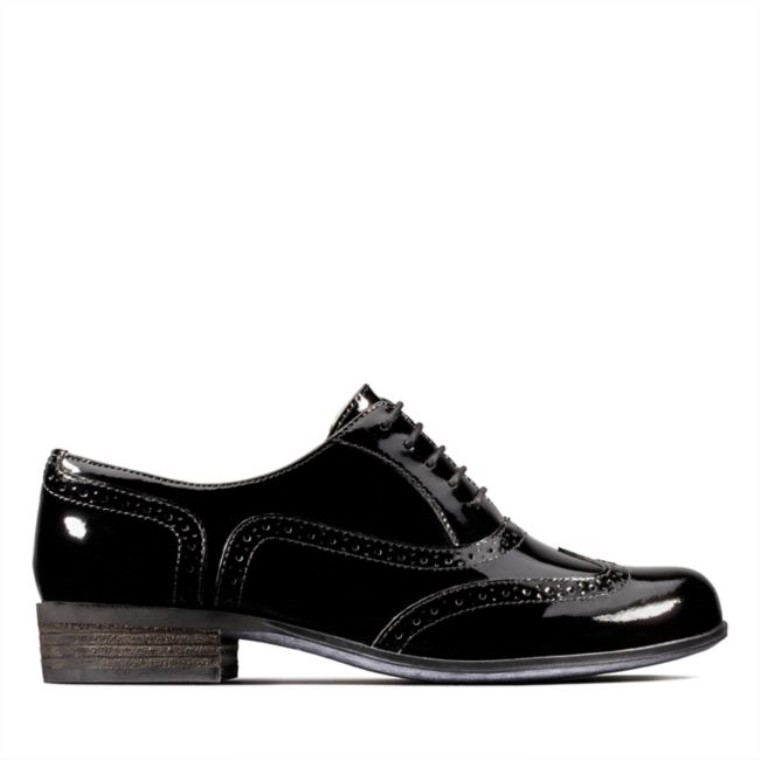 Charol Negro Clarks Roble Hamble Charol Negro
