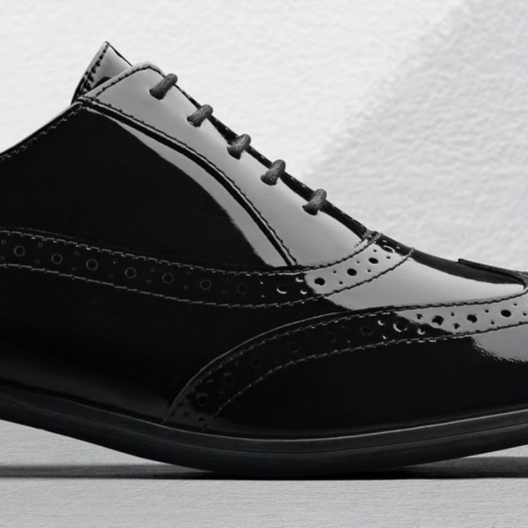 Charol Negro Clarks Roble Hamble Charol Negro