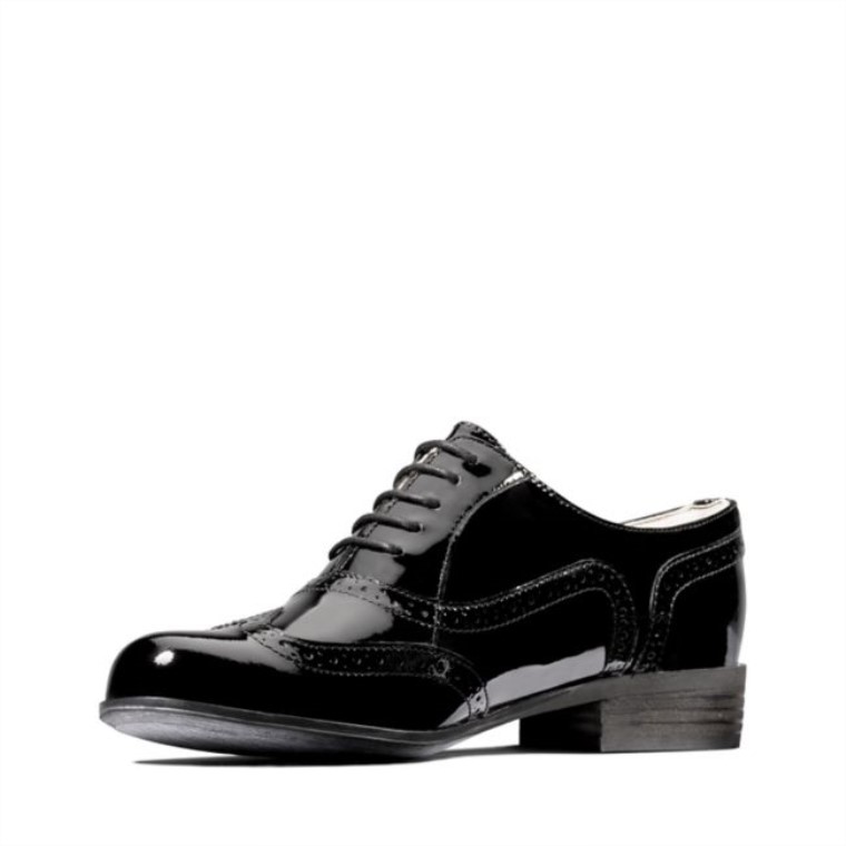 Charol Negro Clarks Roble Hamble Charol Negro