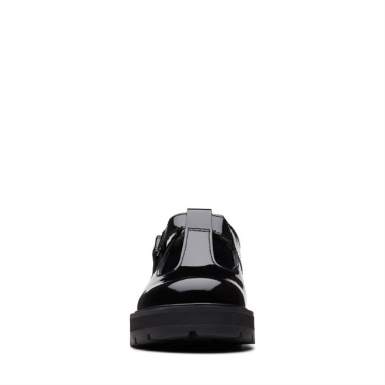 Charol Negro Clarks Prague Brill Viejo Charol Negro