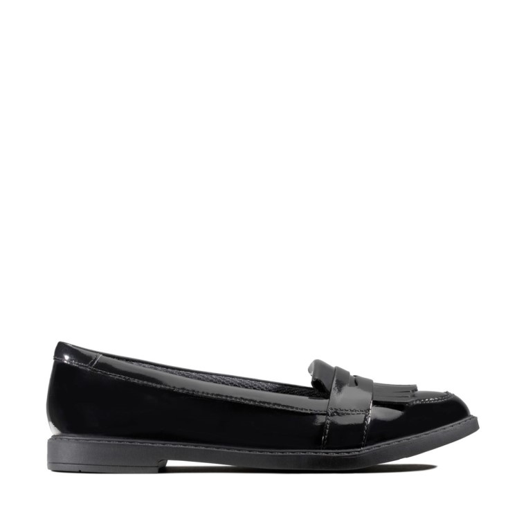 Charol Negro Clarks Scala Bright Juventud Charol Negro