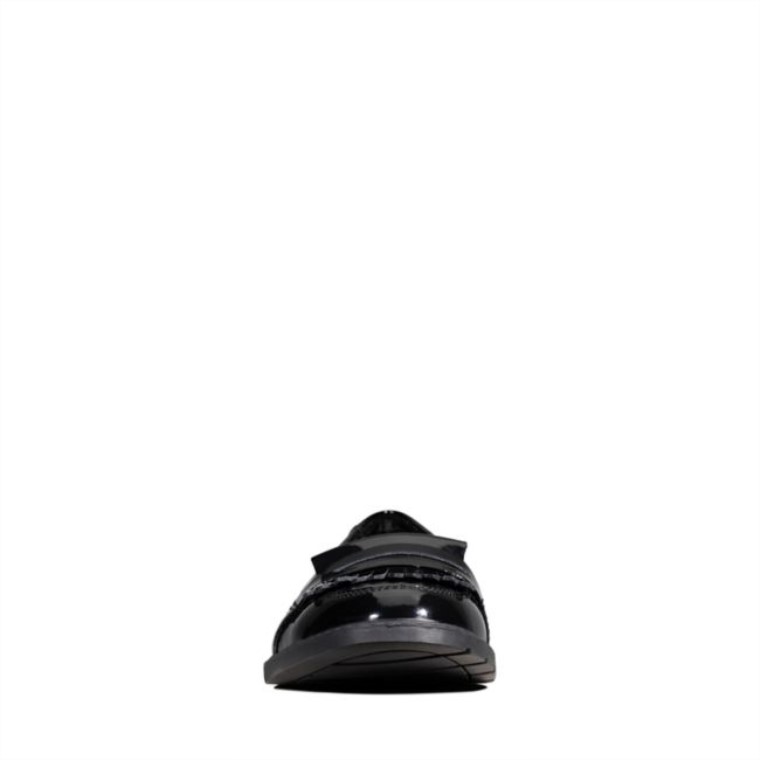 Charol Negro Clarks Scala Bright Juventud Charol Negro