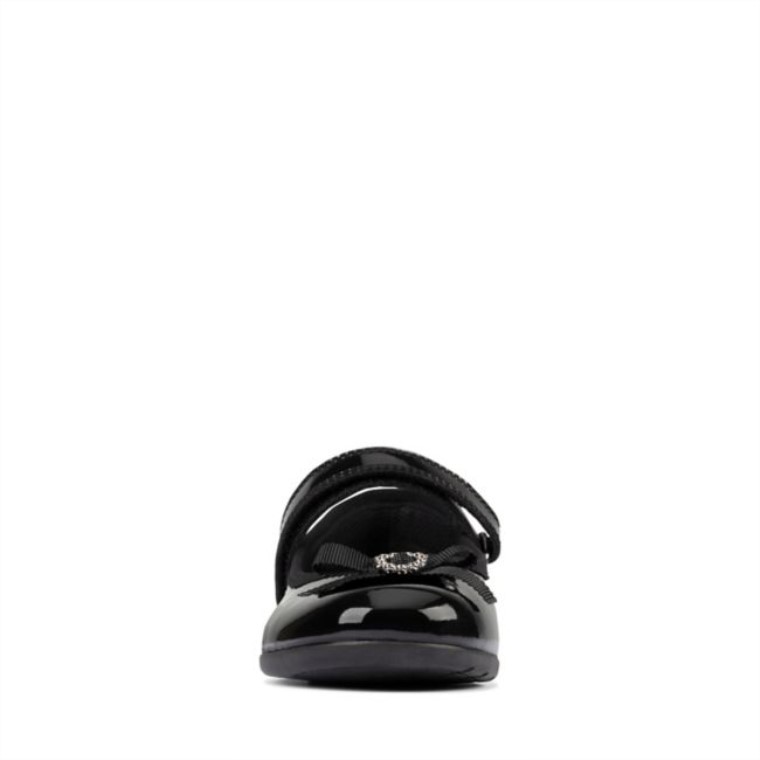 Charol Negro Clarks Scala Spark Kid Charol Negro
