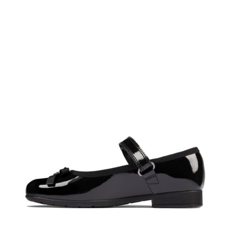 Charol Negro Clarks Scala Spark Kid Charol Negro