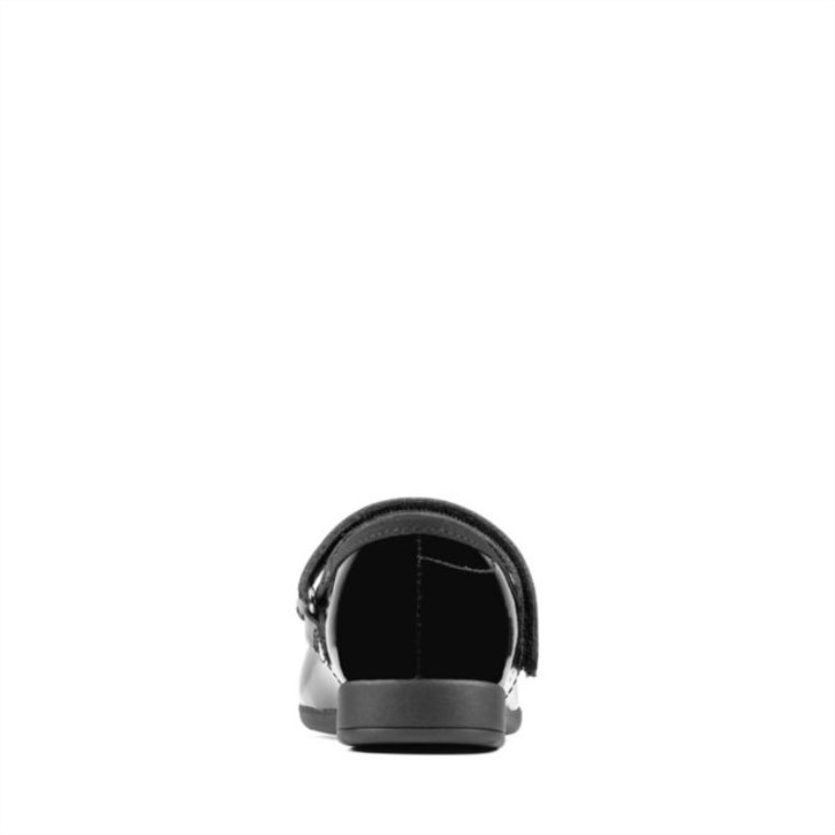 Charol Negro Clarks Scala Spark Niño Charol Negro