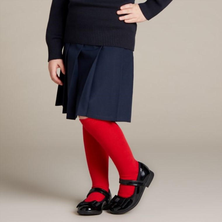 Charol Negro Clarks Scala Tap Niño Charol Negro