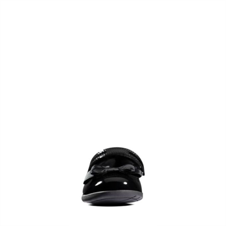 Charol Negro Clarks Scala Tap Niño Charol Negro