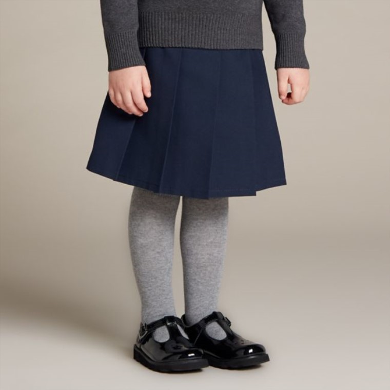 Charol Negro Corona Deseo Niño Charol Negro Clarks