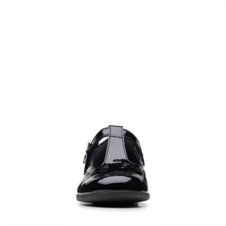 Vestido Scala De Charol Negro Mayores Charol Negro Clarks