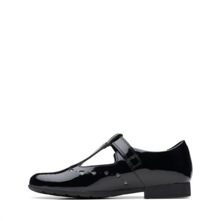Vestido Scala De Charol Negro Mayores Charol Negro Clarks