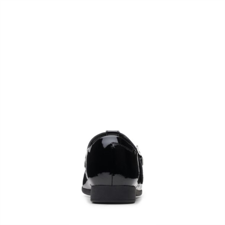 Vestido Scala De Charol Negro Mayores Charol Negro Clarks