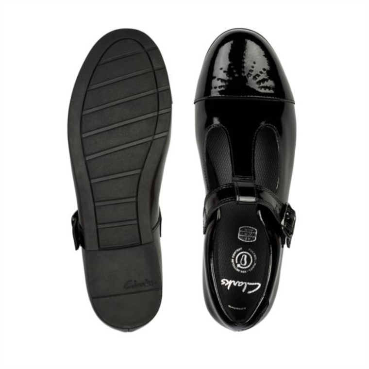 Charol Negro Scala Espíritu Juventud Charol Negro Clarks