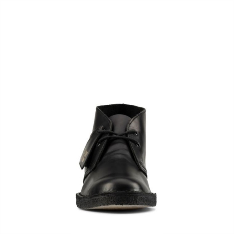 Botas Safari Negras Pulidas Clarks Negras Pulidas