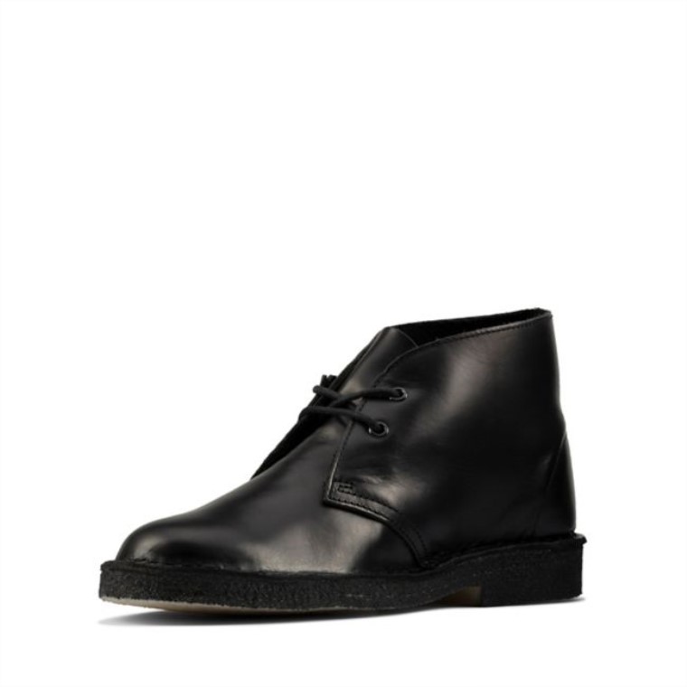 Botas Safari Negras Pulidas Clarks Negras Pulidas