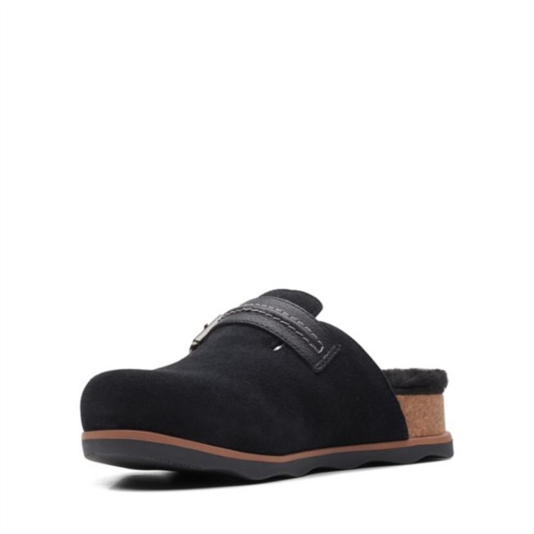 Ante Negro Clarks Brynn Slide Ante Negro
