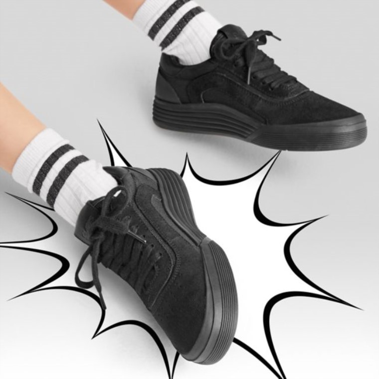 Ante Negro Clarks Cica Juvenil Ante Negro