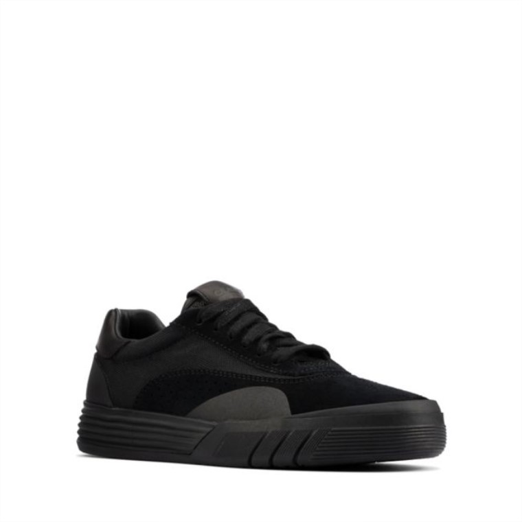 Ante Negro Clarks Cica Juvenil Ante Negro