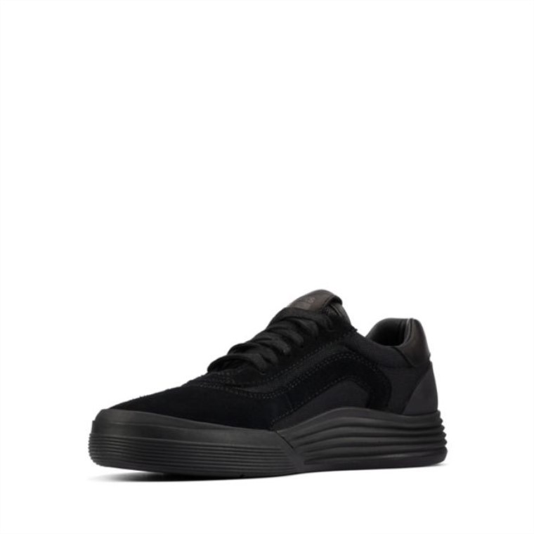 Ante Negro Clarks Cica Juvenil Ante Negro