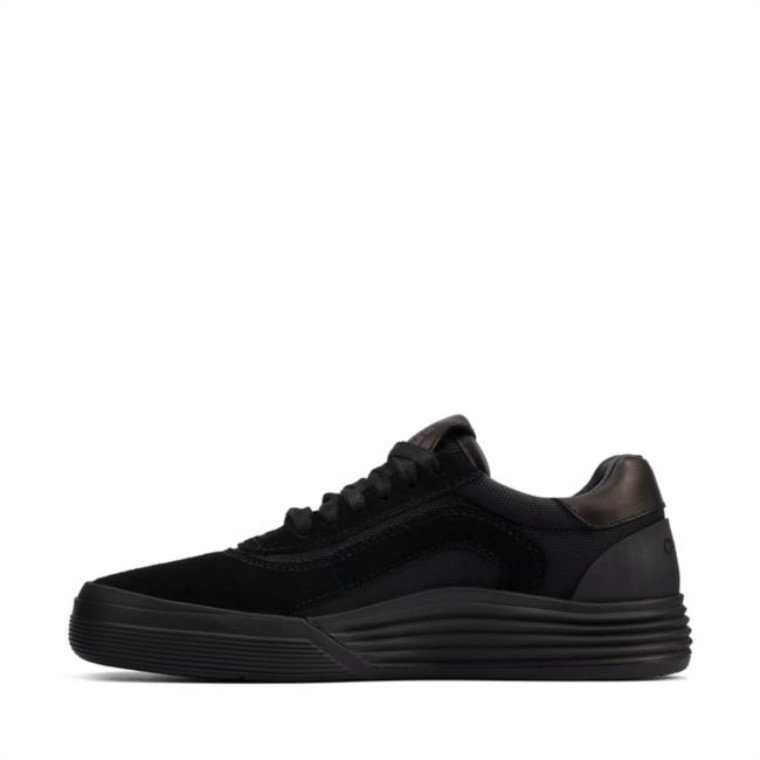 Ante Negro Clarks Cica Juvenil Ante Negro