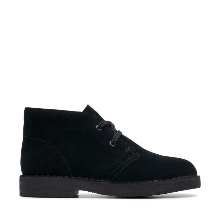 Bota Safari Clarks Ante Negro Ante Negro