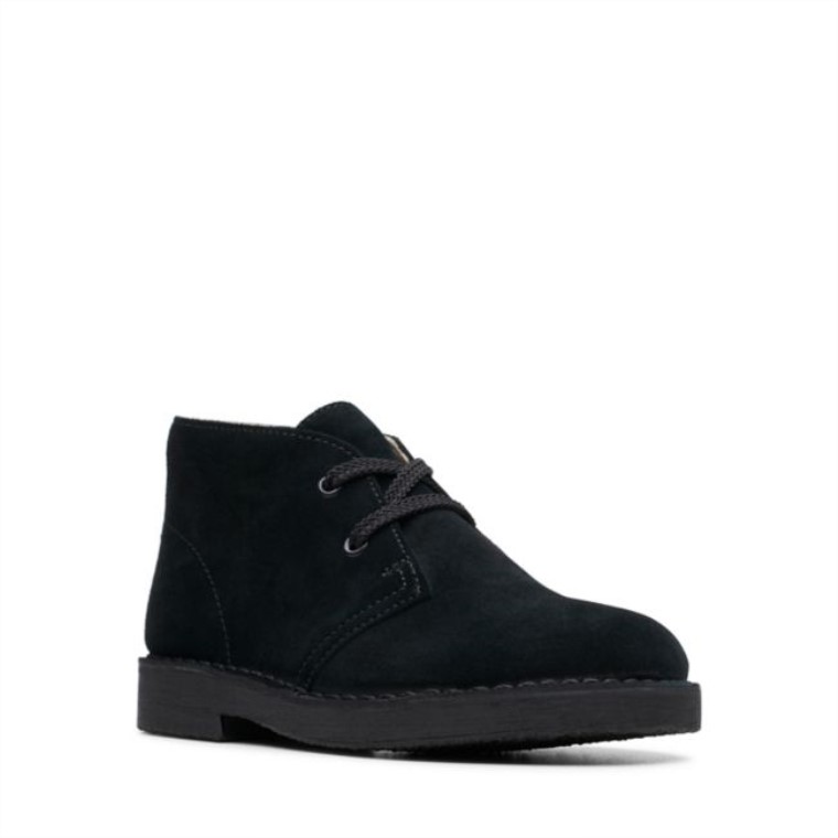 Bota Safari Clarks Ante Negro Ante Negro