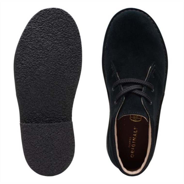 Bota Safari Clarks Ante Negro Ante Negro