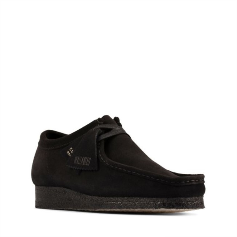 Ante Negro Clarks Wallabee Ante Negro