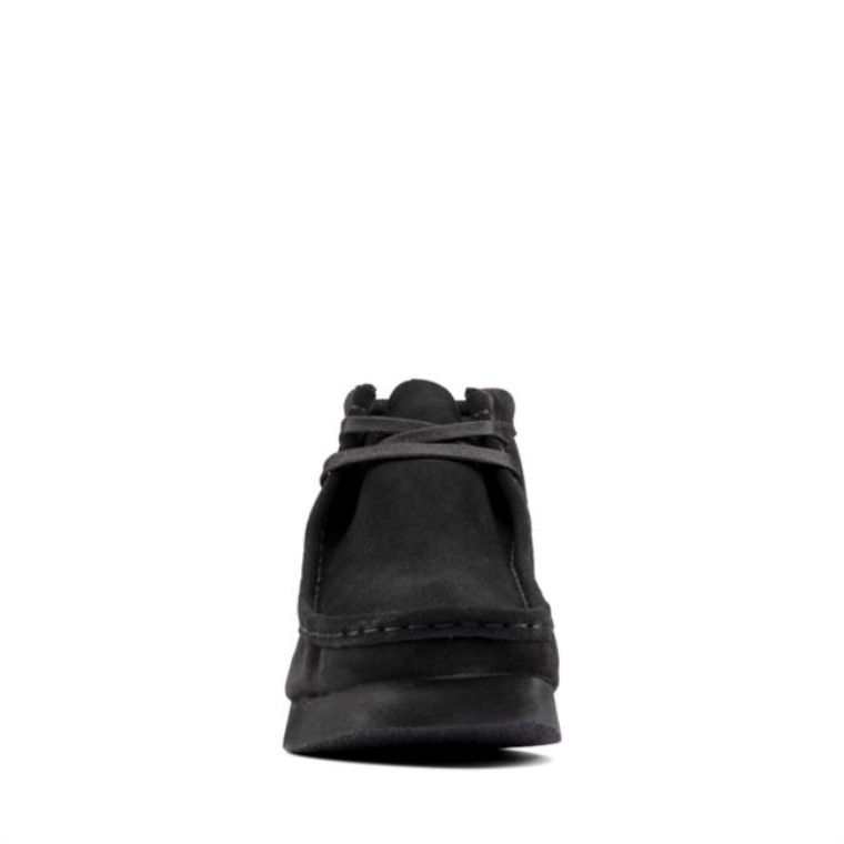 Ante Negro Clarks Wallabee Boot2 Ante Negro