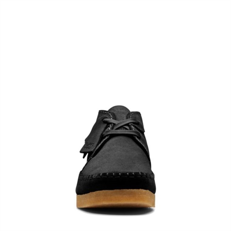 Bota Clarks Weaver De Ante Negro Ante Negro
