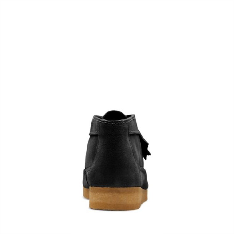 Bota Clarks Weaver De Ante Negro Ante Negro