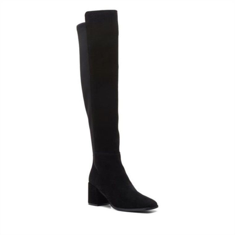 Black Gamuza Seren Caddy Clarks De Black Gamuza