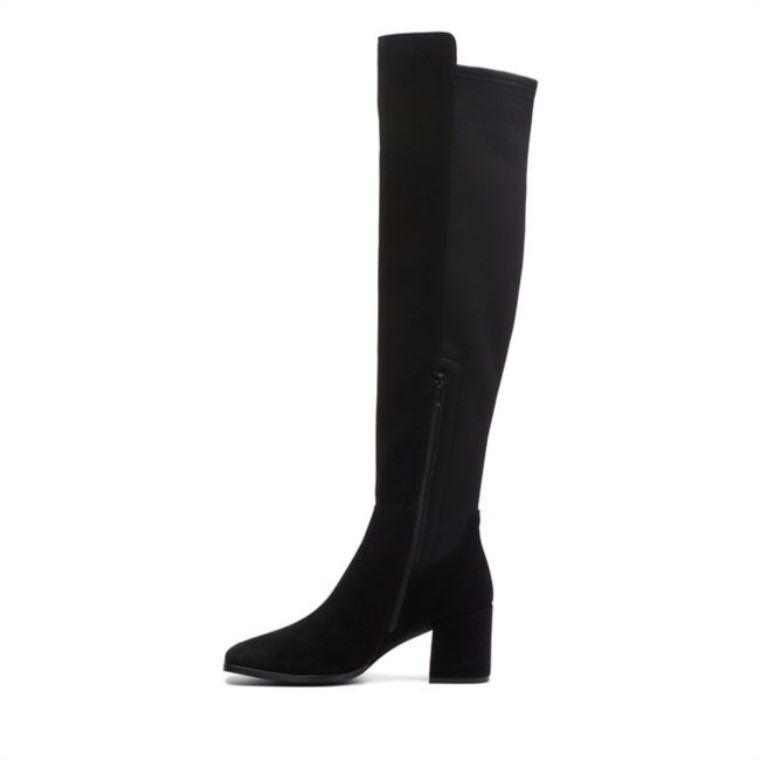 Black Gamuza Seren Caddy Clarks De Black Gamuza