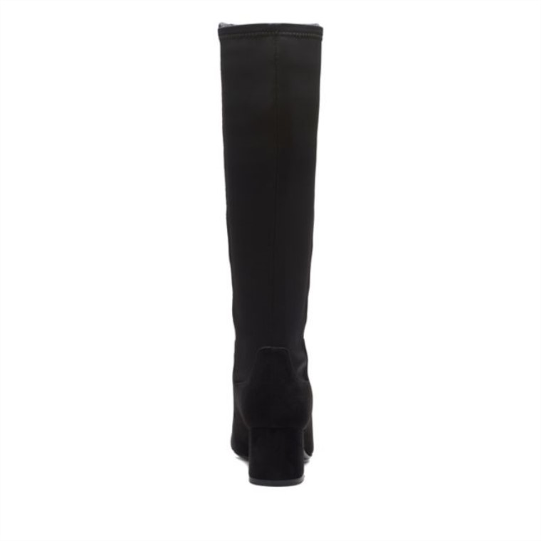 Gamuza Negra Transparente 55 Hola Clarks De Gamuza Negra