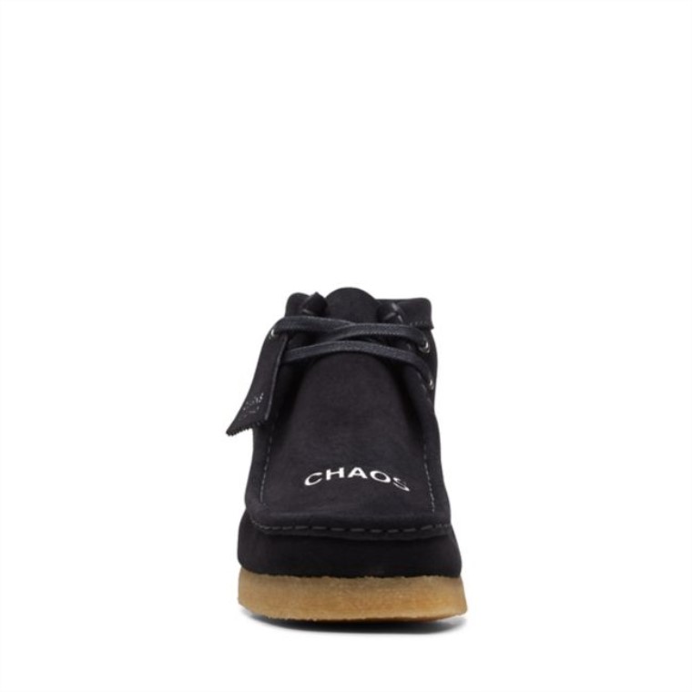 Botas Ante Negro Wallabee Clarks Botas Ante Negro