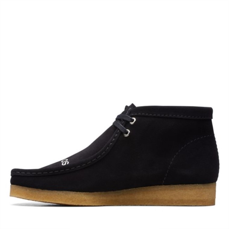 Botas Ante Negro Wallabee Clarks Botas Ante Negro