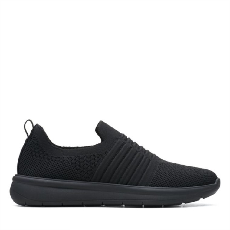 Textil Negro Clarks Ezera Walk Textil Negro