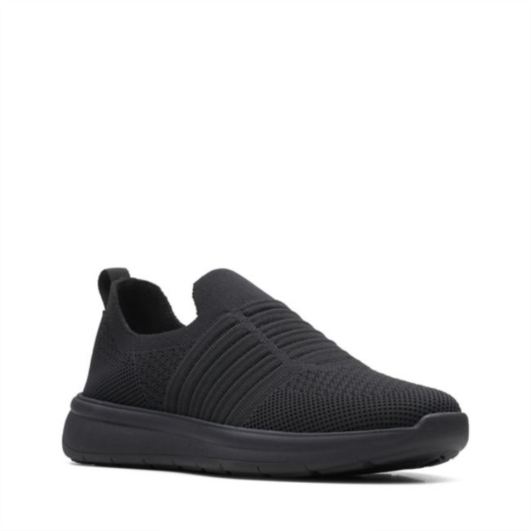 Textil Negro Clarks Ezera Walk Textil Negro